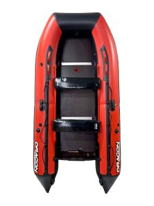 Фото лодки DRAGON 360 MAX красно-черная
